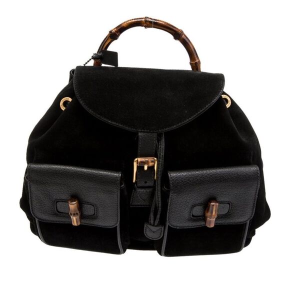Gucci Suede Backpack